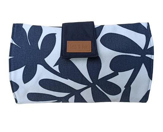 Change Mat Clutch, Tess & Rae, nappy change mat, travel change mat, Baby shower gift, nappy wallet, Changing Mat, diaper change mat clutch
