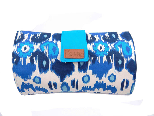 Change Mat Clutch, Tess & Rae, nappy change mat, travel change mat, Baby shower gift, nappy wallet, Changing Mat, diaper change mat clutch