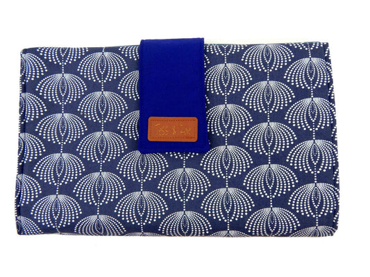 Change Mat Clutch, Tess & Rae, nappy change mat, travel change mat, Baby shower gift, nappy wallet, Changing Mat, diaper change mat clutch