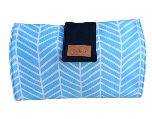 Change Mat Clutch, Tess & Rae, nappy change mat, travel change mat, Baby shower gift, nappy wallet, Changing Mat, diaper change mat clutch