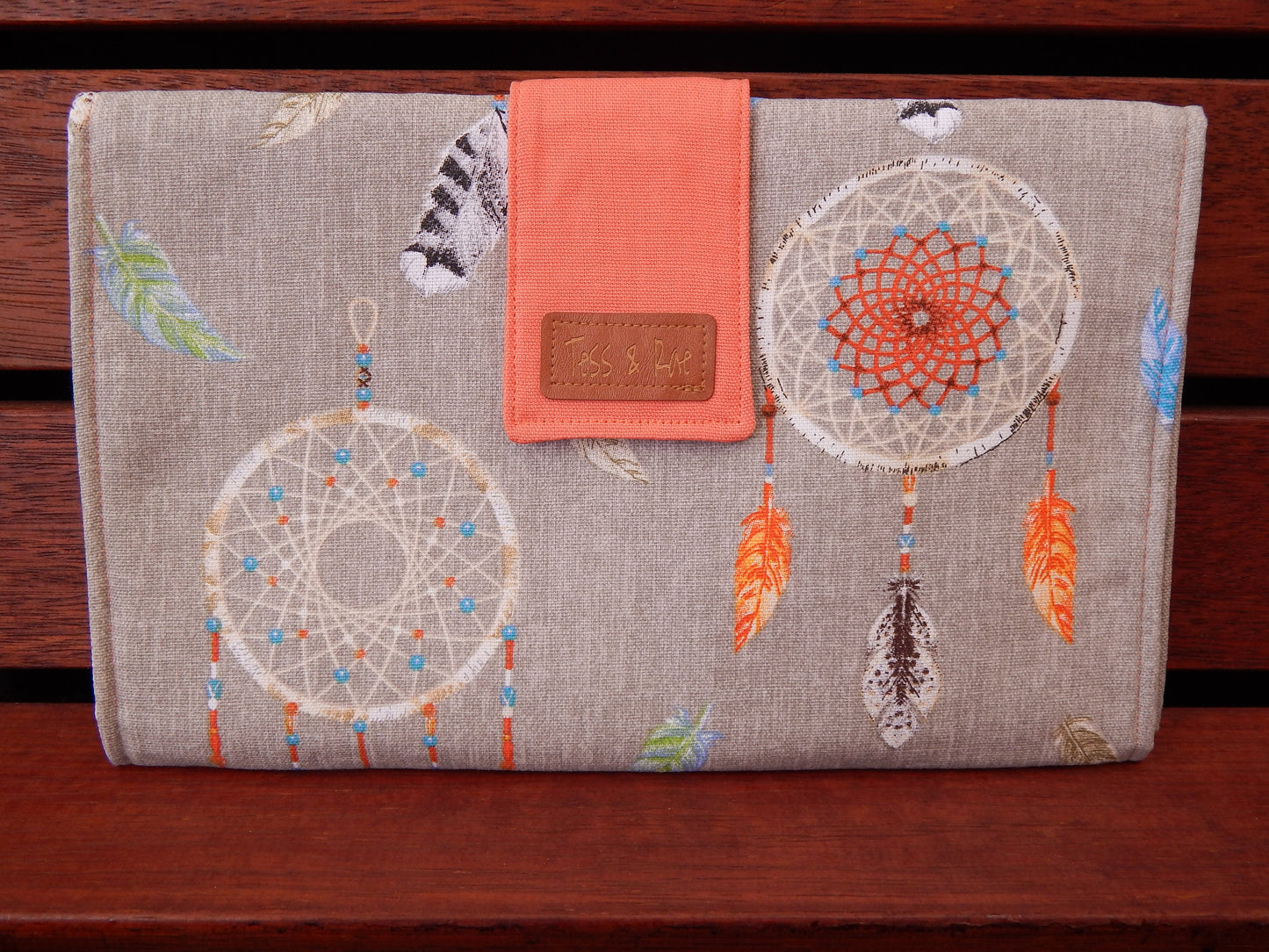 Change Mat Clutch, Tess & Rae, nappy change mat, travel change mat, Baby shower gift, nappy wallet, Changing Mat, diaper change mat clutch