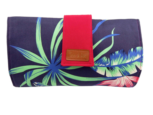 Change Mat Clutch, Tess & Rae, nappy change mat, travel change mat, Baby shower gift, nappy wallet, Changing Mat, diaper change mat clutch